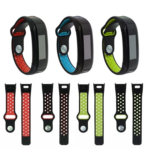 

1 pcs Smart Watch Band for Garmin Vivosmart HR Vivosmart HR Silicone Smartwatch Strap Soft Breathable Sport Band Replacement Wristband