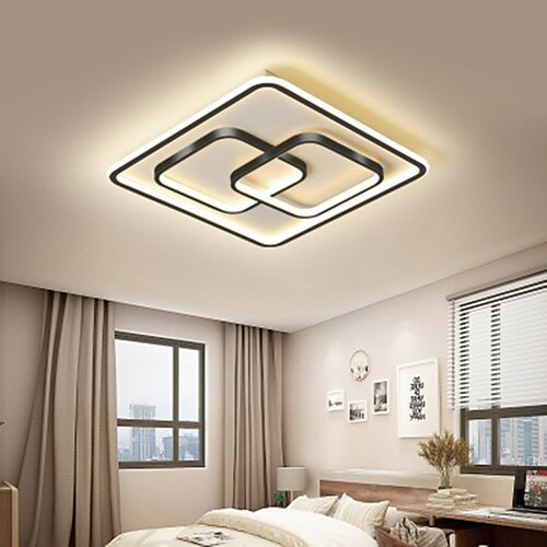 

42 cm LED Ceiling Light Round Square Simple Modern Personality Nordic Ins Household Lamp Bedroom Living Room Office