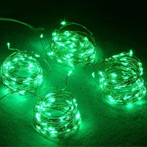 1-10M LED String Lights Copper Wire Fairy Lights Christmas Garland Night  Light For Room Bedroom Wedding Party Decoration Lamp