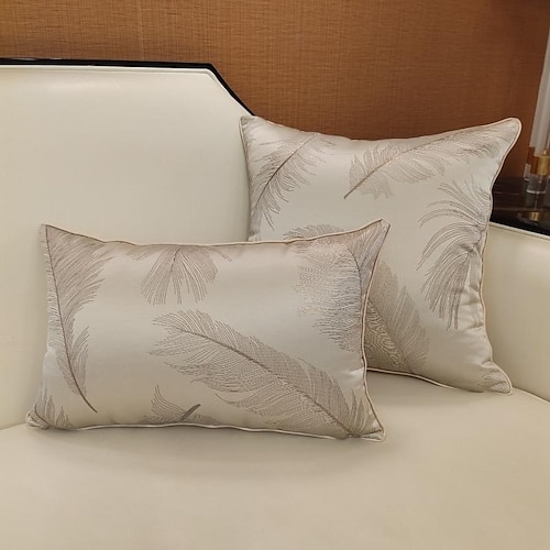 

Light Luxury Nordic Style Pillow Case Cover Living Room Bedroom Sofa Pillow Case Cover Modern Sample Room Cushion Cover