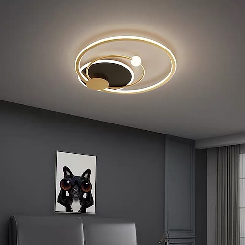 

40 cm Lantern Desgin Flush Mount Lights Metal Modern 110-120V 220-240V