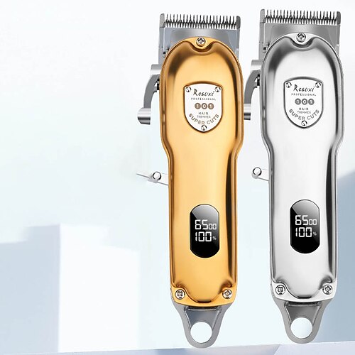 

All-Metal Electric Clipper LCD Digital Display Men'S Hair Clipper