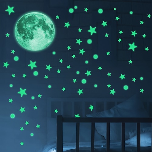 

Luminous Wall Stickers Kids Room & kindergarten, Removable PVC Home Decoration Wall Decal