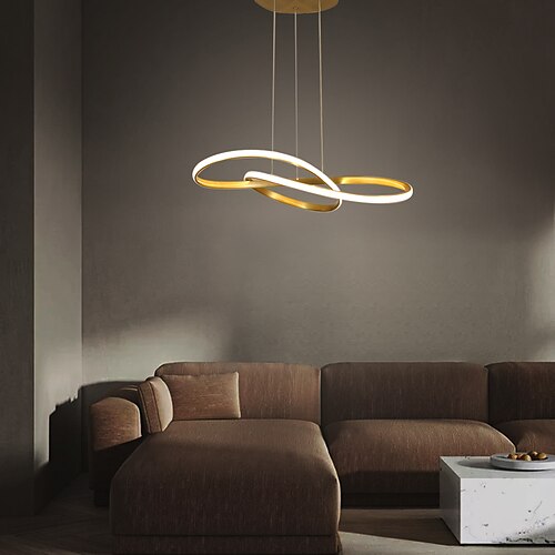 

60 cm Single Design Pendant Light Metal Modern Style Painted Finishes LED Modern 110-120V 220-240V