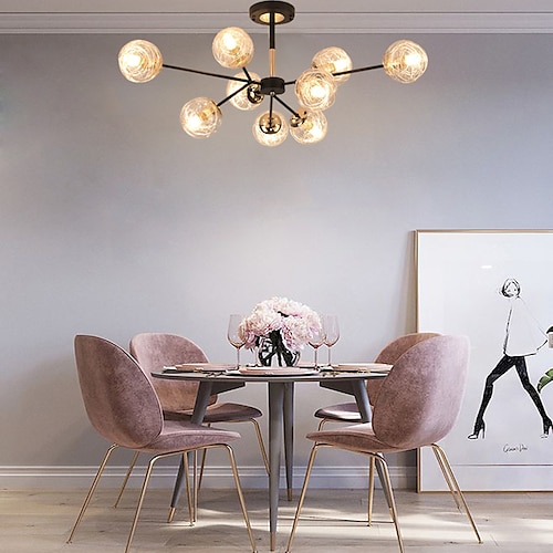 

92 cm Single Design Flush Mount Lights Metal Modern 220-240V