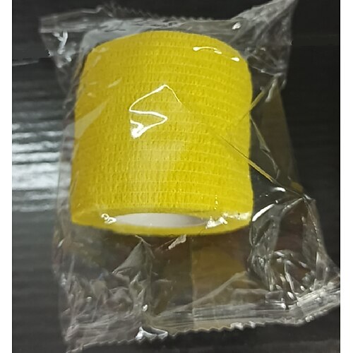 

Basekey 1pcs Medical Grade Tattoo Bandage Self-Adhesive Elastic Tape 4.5m For Grip Random Color