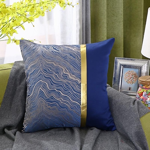 

Light Luxury Nordic Style Pillow Case Cover Simple Modern Home Office Pillow Case Cover Modern Sample Room Cushion Cover