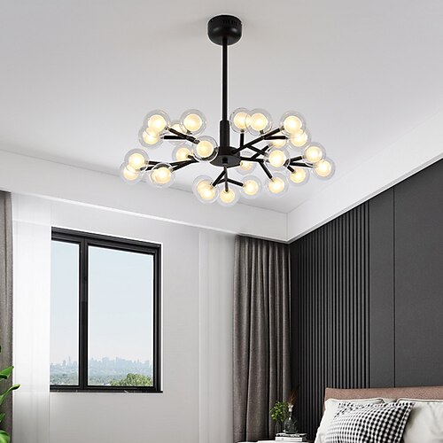 

73 cm LED Chandelier Nordic Lantern Desgin Metal Painted Finishes Modern 110-120V 220-240V