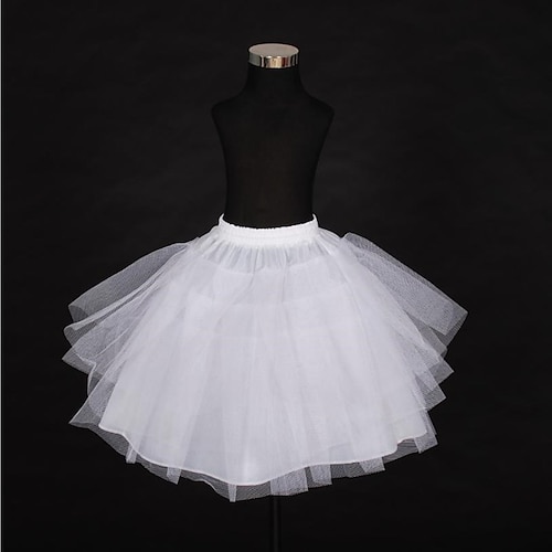 

Wedding / Special Occasion Slips Polyester Knee-Length Ball Gown Slip / Wedding with Gore