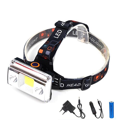 

l-13 Headlamps 150 lm LED LED 1 Emitters 4 Mode with USB Cable Portable Professional Camping / Hiking / Caving Fishing Black