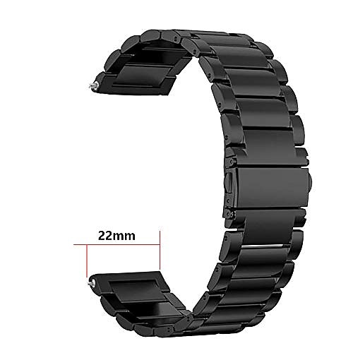 

Smart Watch Band for Huawei Huawei Watch GT2 46mm Stainless Steel Smartwatch Strap Solid Sport Band Metal Band Replacement Wristband