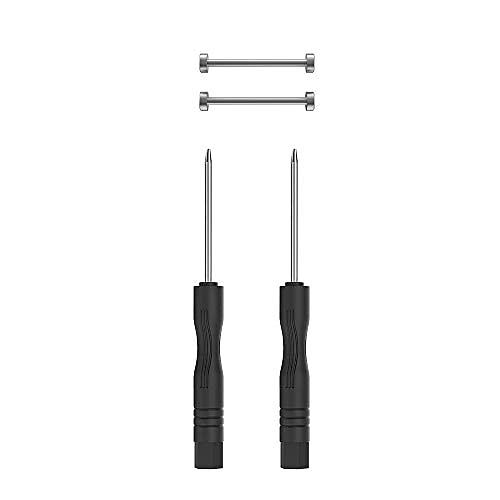 

screws and screwdrivers for garmin forerunner 735xt/230/220/235,forerunner 235 lite, forerunner 620/630 etc.2pcs stainless steel replacement screws release removal tool for watch band