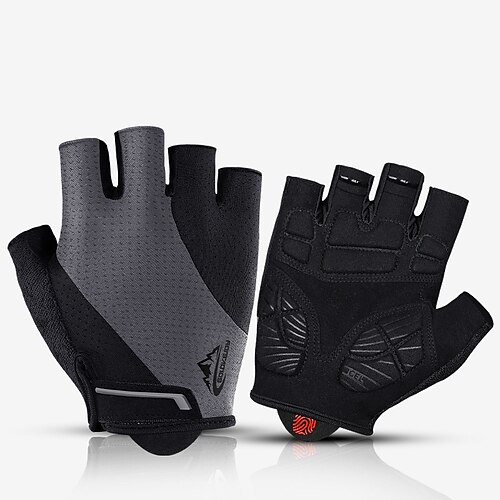 

Winter Gloves Bike Gloves Cycling Gloves Biking Gloves Fingerless Gloves Breathable Quick Dry Wearable Sports Gloves Mountain Bike MTB Outdoor Exercise Cycling / Bike Yellow Grey for Adults'