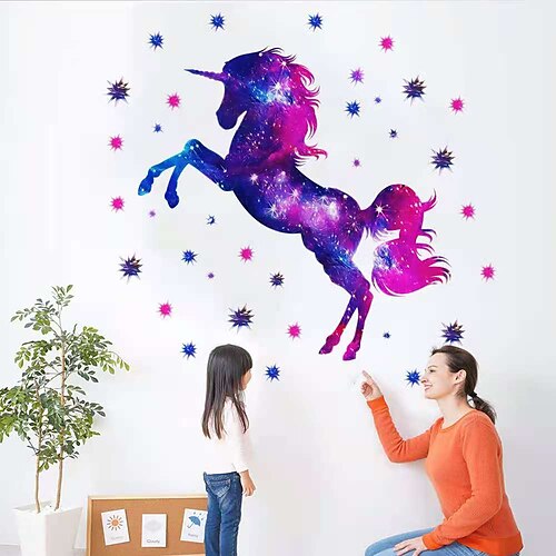 

Animals Wall Stickers 3D Wall Stickers Decorative Wall Stickers PVC Home Decoration Wall Decal Wall Decoration 1pc 60X35cm