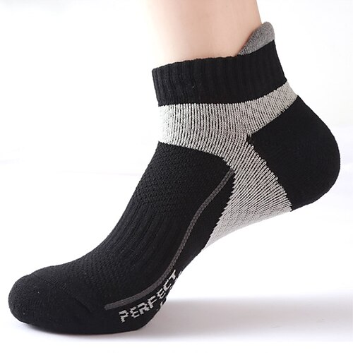 

men's coolmax moisture wicking sports cushioned thermal hiker winter crew socks 1 pair black green large