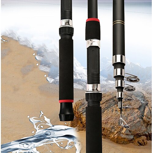 

Fishing Rod Telescopic Rod 1.812.612.6 cm Telescopic Extra Heavy (XH) Sea Fishing Freshwater Fishing