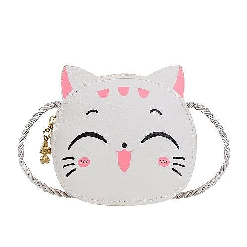 

Girls' 2022 Kids' Bag Zipper Daily White Pink Red