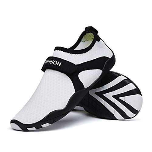 

Men's Women's Water Shoes Aqua Socks Breathable Quick Dry Lightweight Swim Shoes for Surfing Outdoor Exercise Beach Aqua Pool