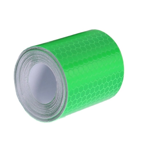 

5cmx3m Cinta Reflectante Reflective Fabric Reflector Tape Reflex Tape Adhesiva Auto Car Film Crystal Honeycomb 30 mm