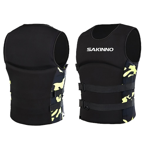 

Life Jacket Swimming Neoprene EPE Foam Swimming Surfing Water Sports Life Jacket for Adults / Camo / Camouflage