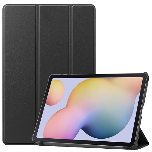 

Full Body Lightweight Case For Samsung Galaxy Tab A8 S8 S7 FE Plus S6 Lite A7 Lite A 8.4 A 8.0 Shockproof Origami Trifold Stand Solid Colored PU Leather Smart Auto Wake/Sleep