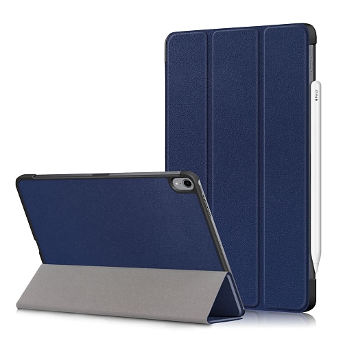 

Compatible with Apple iPad 9th 8th 7th iPad Air 5th 4th iPad Pro 11 iPad Mini 5th 4th with Pencil Holder Trifold Stand Full Body Protective Filio Smart Case Cover with Wake/Sleep Feature