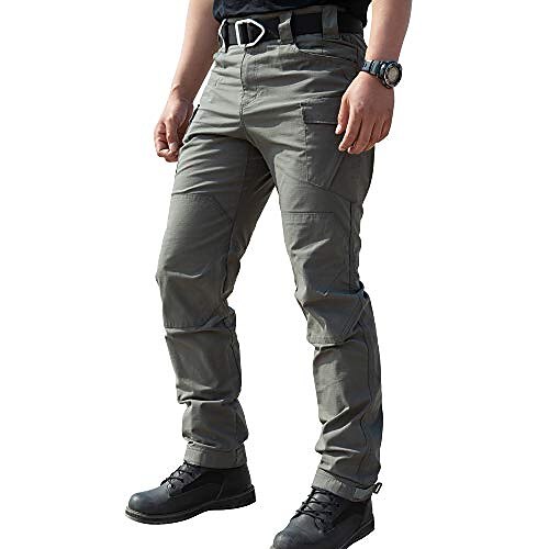 

Men's Hiking Pants Trousers Military Outdoor Ripstop Pants / Trousers Bottoms Gray Green Dark Khaki Smoky gray Black Work Fishing Climbing S M L XL XXL