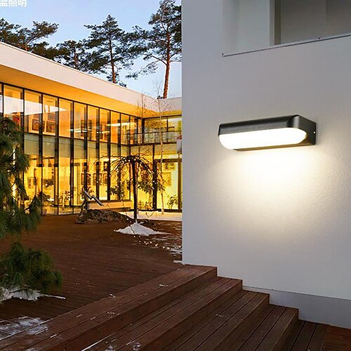 

Outdoor Wall Lights Waterproof Wall-mounted Outdoor Wall Lights Outdoor Acrylic Wall Light 110-120V 220-240V 20 W