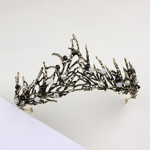 

Crown Tiaras Alloy Wedding Party / Evening Wedding With Metal Headpiece Headwear