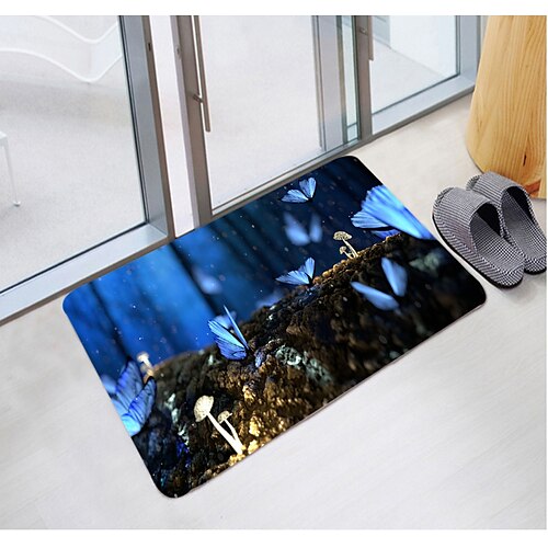 

Bathroom Bath Mats Novelty Absorbent Bathroom Rug Nonwoven New Design