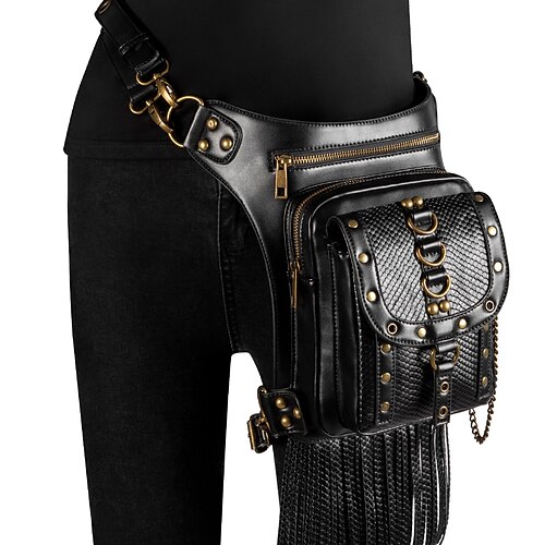

Plague Doctor Retro Vintage Punk & Gothic Steampunk 17th Century Back To School Backpack Fanny Pack Men's Women's Costume Vintage Cosplay Party / Evening Bag Masquerade
