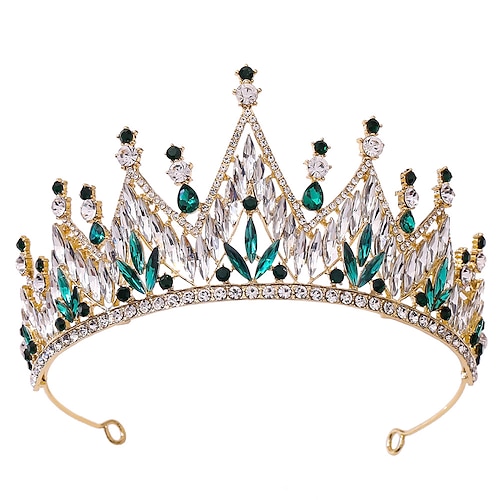 

Crown Tiaras Alloy Wedding Party / Evening Wedding With Metal Headpiece Headwear