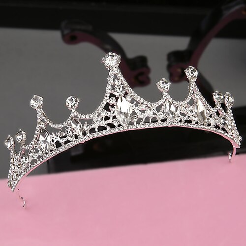 

Crown Tiaras Alloy Wedding Party / Evening Wedding With Metal Headpiece Headwear