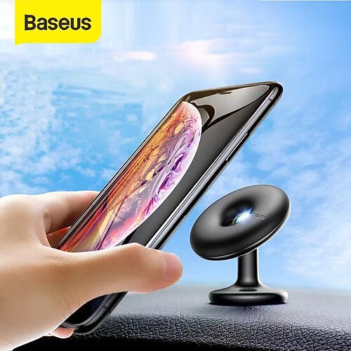 

Baseus Car Phone Holder 360 Degree Dashboard Phone Holder for iPhone X 7 Samsung for Cell Mobile Phone Magnetic Holder