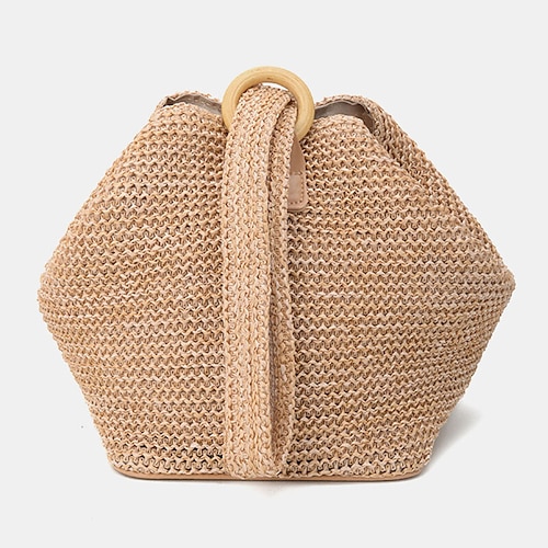 

Handbags Straw Bag Straw khaki