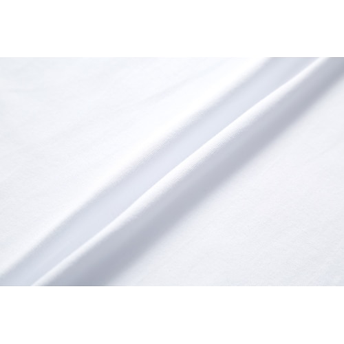 Women's T shirt Tee White Graphic Text Print Short Sleeve Daily Weekend Basic V Neck Regular S