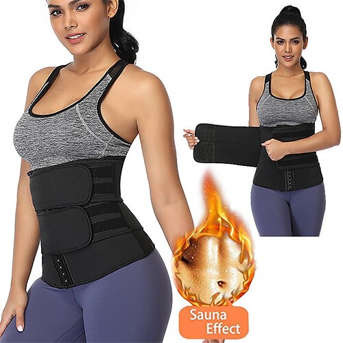 

Female Restraint Belt Body Shaping Sweaty Waist Belt Adjustable Neoprene Slimming Belly Shapewear