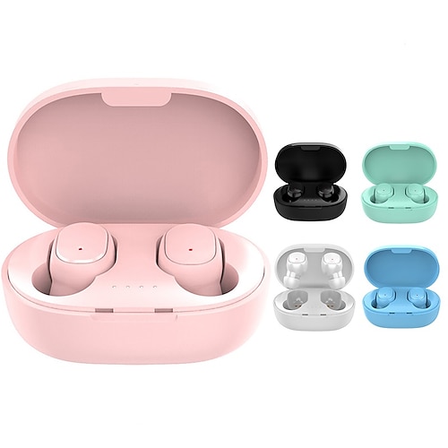 

Macaron A6s Pro In-ear True Wireless Earbuds Bluetooth Headphones 5.0 Headset Binaural TWS Sports Headset Auto Pairing Christmas Gift