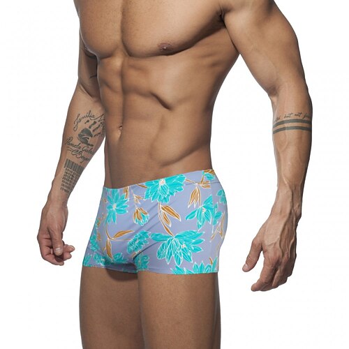 

Men's Swim Shorts Swim Trunks Board Shorts Quick Dry Swimming Surfing Water Sports Painting Summer