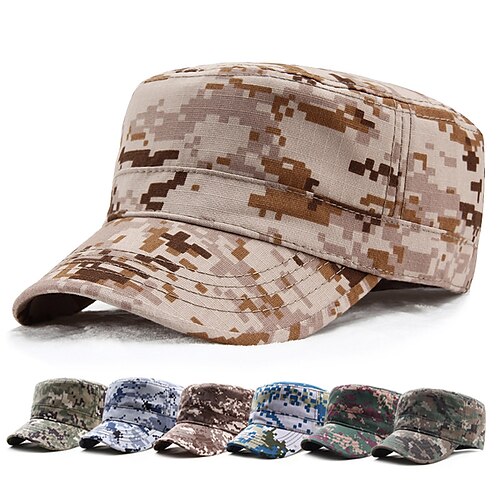

Men's UV Sun Protection UPF50 Quick Dry Breathable Camouflage Spring Summer Hunting Baseball ACU CP Sansha jungle Number of sand