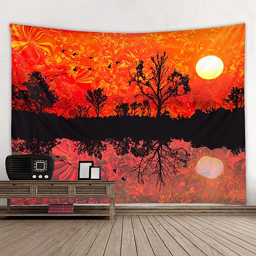 

Wall Tapestry Art Decor Blanket Curtain Hanging Home Bedroom Living Room Decoration and Psychedelic and Abstract and Landscape