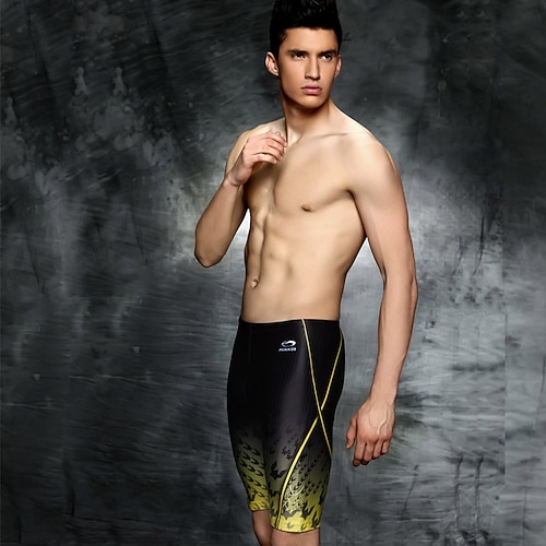 

Men's Swim Shorts Board Shorts Swimming Surfing Water Sports Painting Swimwear Ultra Light (UL) Breathable Quick Dry Chinlon Elastane Beach Wear / Summer