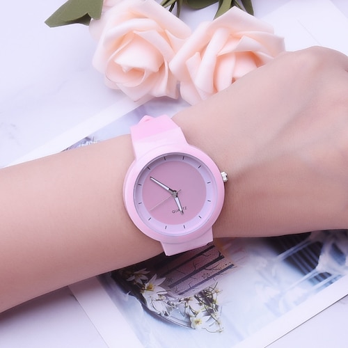 

Quartz Watches for Women's Women Analog Quartz Stylish Minimalist Creative Titanium Alloy Silicone