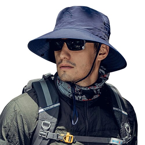 Adults Wide Brim Sun Hat UPF50+ Bucket 