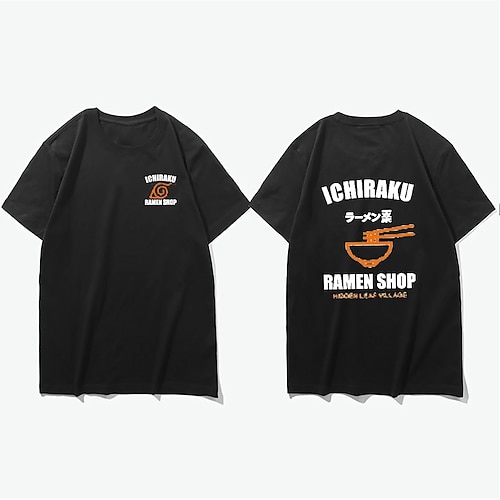 

Inspired by Naruto Naruto Uzumaki Cosplay Costume T-shirt Polyester / Cotton Blend Graphic Prints Printing Harajuku Graphic T-shirt For Women's / Men's