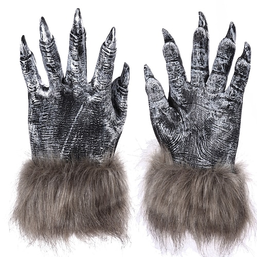 

Vinyl Festival Carnival Dance Props Cosplay Werewolf Gloves Claws