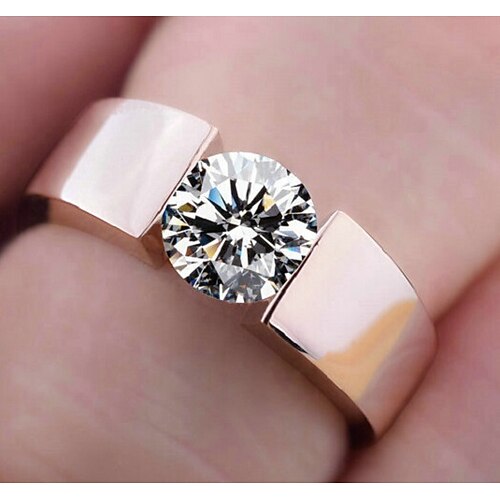 

Band Ring Ring For Men's Men Women Gift Copper Classic