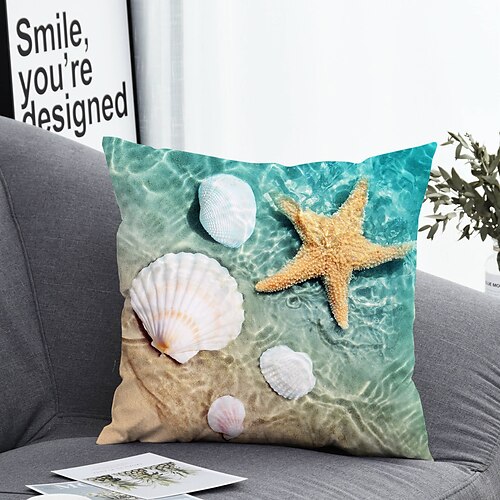 

1 pcs Polyester Pillow Cover Pillow Cover & Insert Simple Classic Square Zipper Polyester Traditional Classic