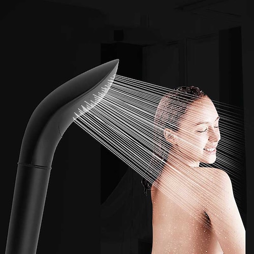 

Black High Quality Pressure Rainfall Shower Head black Shower Head Water Saving Filter Spray Nozzle High Pressure Water Saving