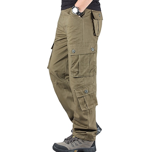 Man Tactical Hiking Climbing Combat Work Trousers Long Pants Outdoor S-4XLUK 